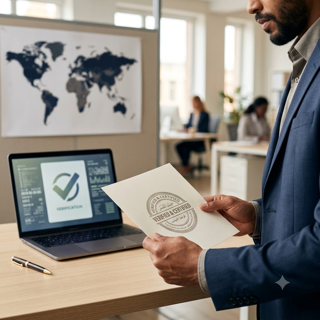 credibility global reach verification